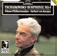 P I Tschaikowsky: Symphonie No 4 Wiener Philharmoniker / Herbert von Karajan артикул 1170b.