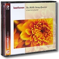 Beethoven The Middle String Quartets Juilliard String Quartet (3 CD) артикул 1184b.