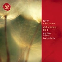 Jean-Marc Luisada, Laurent Korcia Faure 6 Nocturnes / Violin Sonata No 1 артикул 1217b.