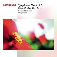 George Szell Beethoven Symphonies Nos 4 & 7 / King Stephen Overture артикул 1310b.