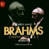 Gunter Wand Brahms Symphonies Nos 2 & 3 артикул 1313b.